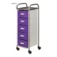 Тележка парикмахерская Глорис-02, белый